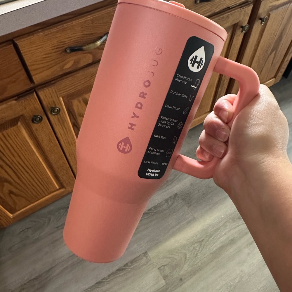 HydroJug Pink Water Bottle
